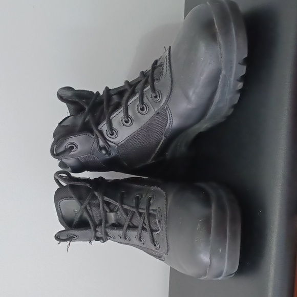 Men's Diehard Blk Leather Work Boots ' sz 12D - Picture 3 of 9